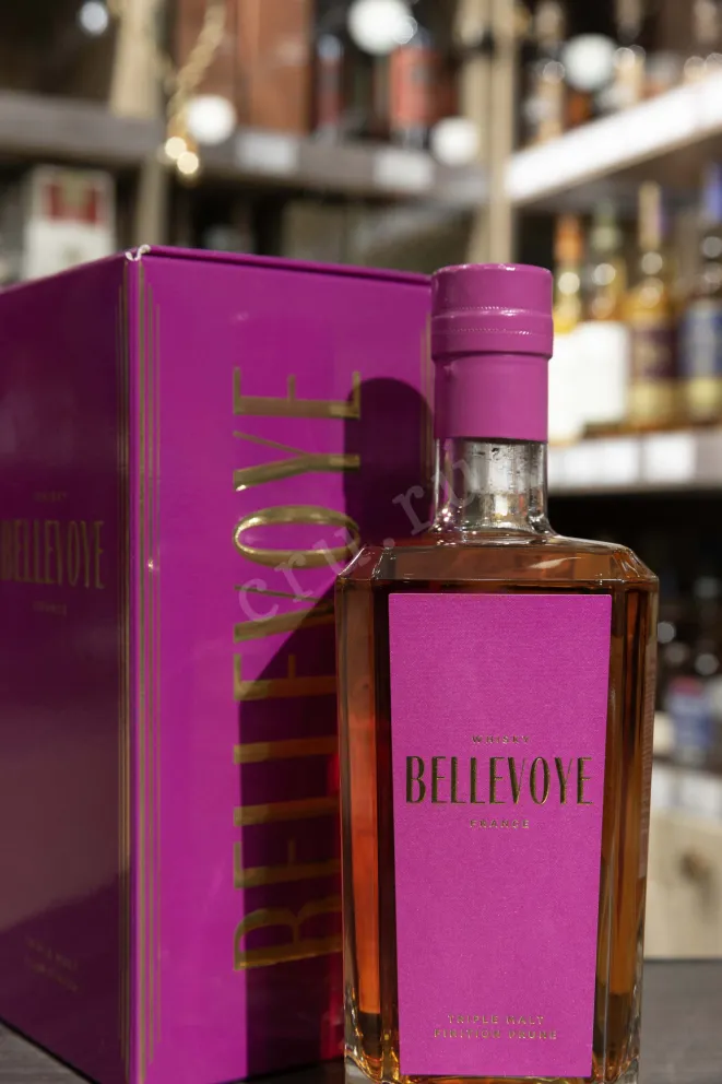 В магазине Крю Профи Bellevoye Triple Malt Finition Prune in gift box 0.7 л