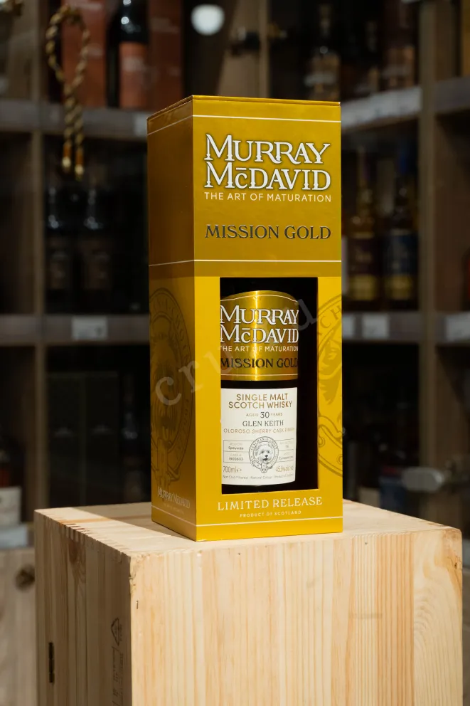 В магазине Крю Профи Murray McDavid Mission Gold Glen Keith 30 Years Old in gift box 0.7 л