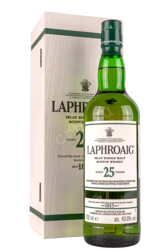 Виски Laphroaig 25 years  0.7 л