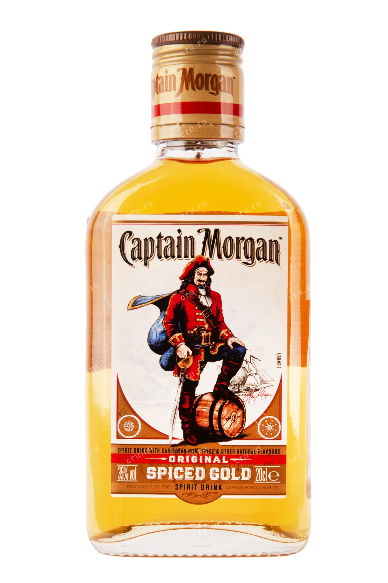 Фото — Ром Captain Morgan Spiced Gold  0.2 л