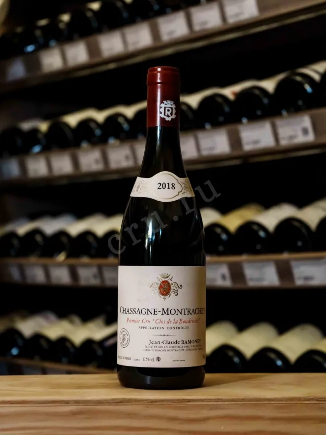 В магазине Крю Профи Jean-Claude Ramonet Chassagne-Montrachet 1er Cru Clos de la Boudriotte AOC 2018 0.75 л