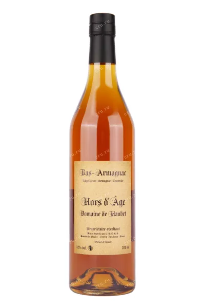 Арманьяк Domaine de Haubet Hors d'Age  0.7 л