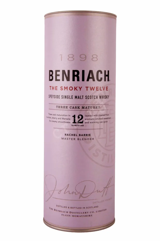 Туба Benriach The Smoky Twelve in tube 0.7 л