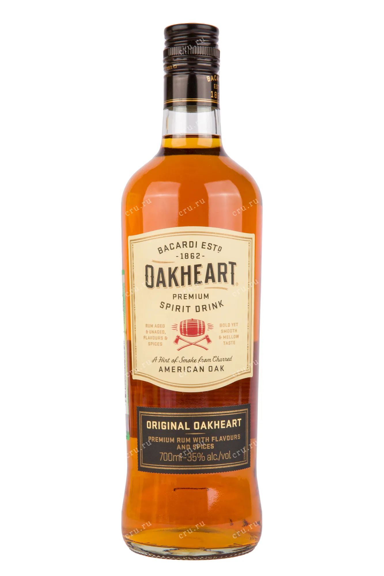 Фото — Ром Bacardi Oakheart  0.7 л
