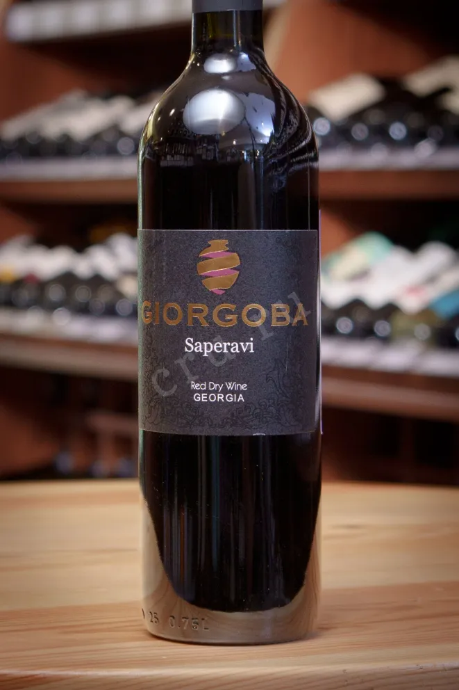 В магазине Крю Профи Giorgoba Saperavi 2024 0.75 л