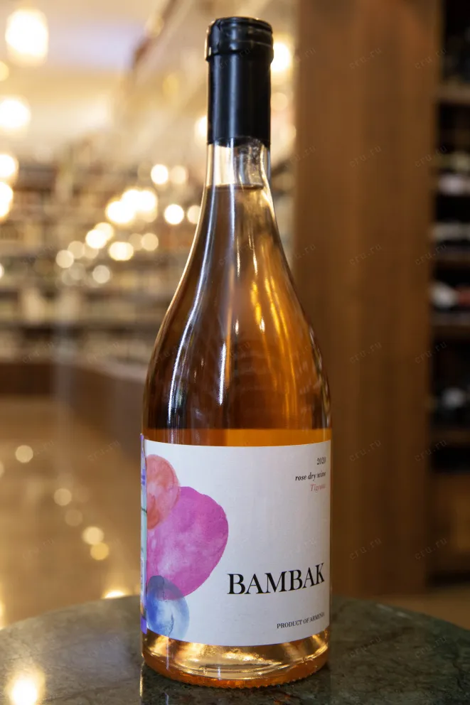 В магазине Крю Профи Bambak Rose Dry 2020 0.75 л