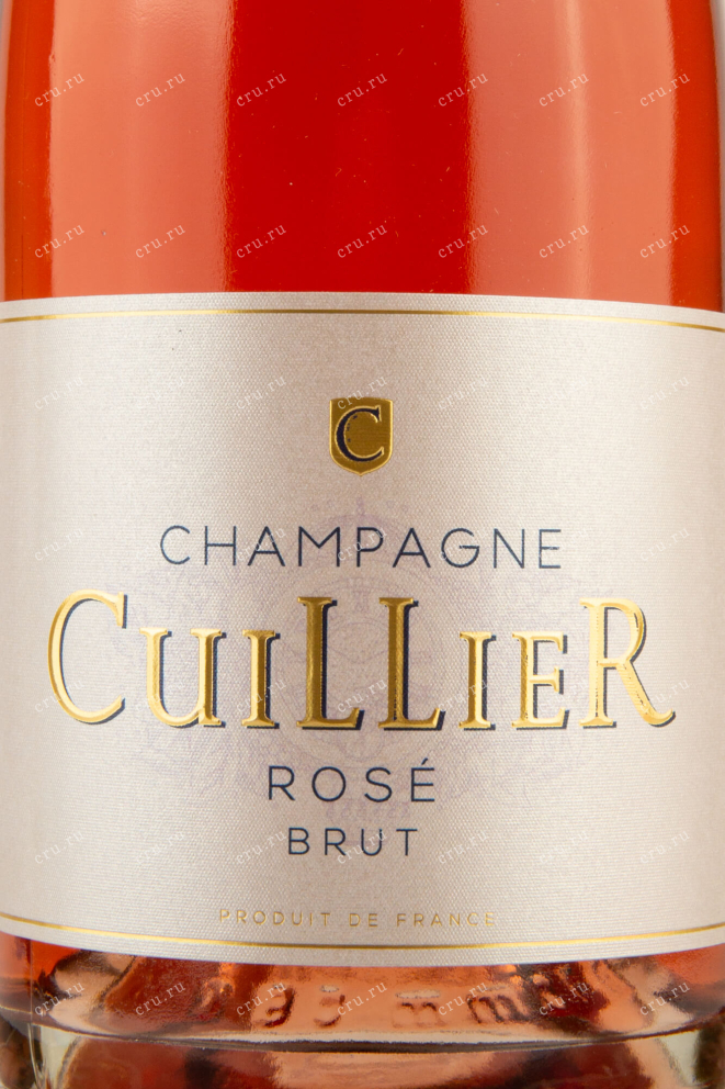 Этикетка Cuillier Rose 2018 0.75 л