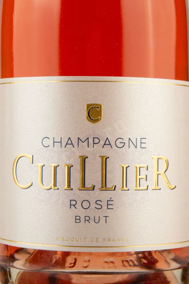 Этикетка Cuillier Rose 2018 0.75 л