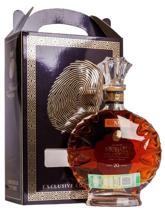 Коньяк Майкл Францезе ХО 20 лет в подарочной упаковке  0.7 л