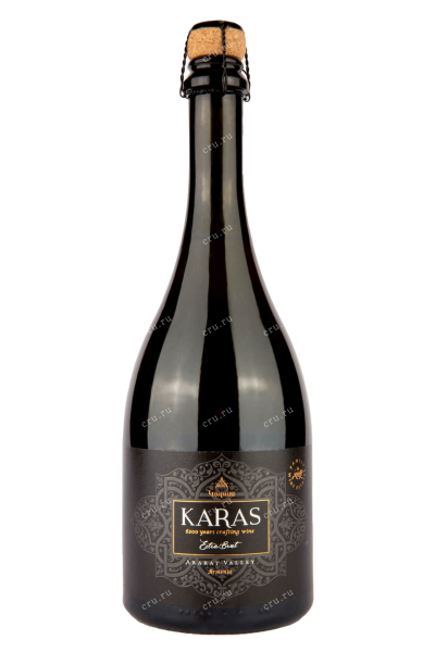 Игристое вино Karas Extra Brut 2022 0.75 л