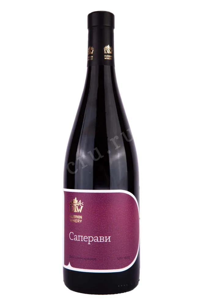 Вино Дубинин Вайнери Саперави 2021 0.75 л