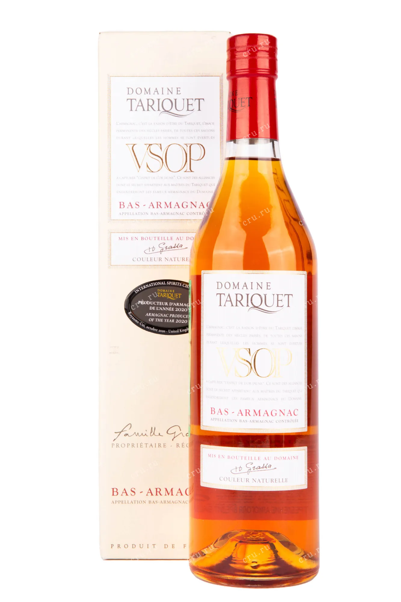 Фото — Арманьяк Chateau du Tariquet VSOP  0.7 л