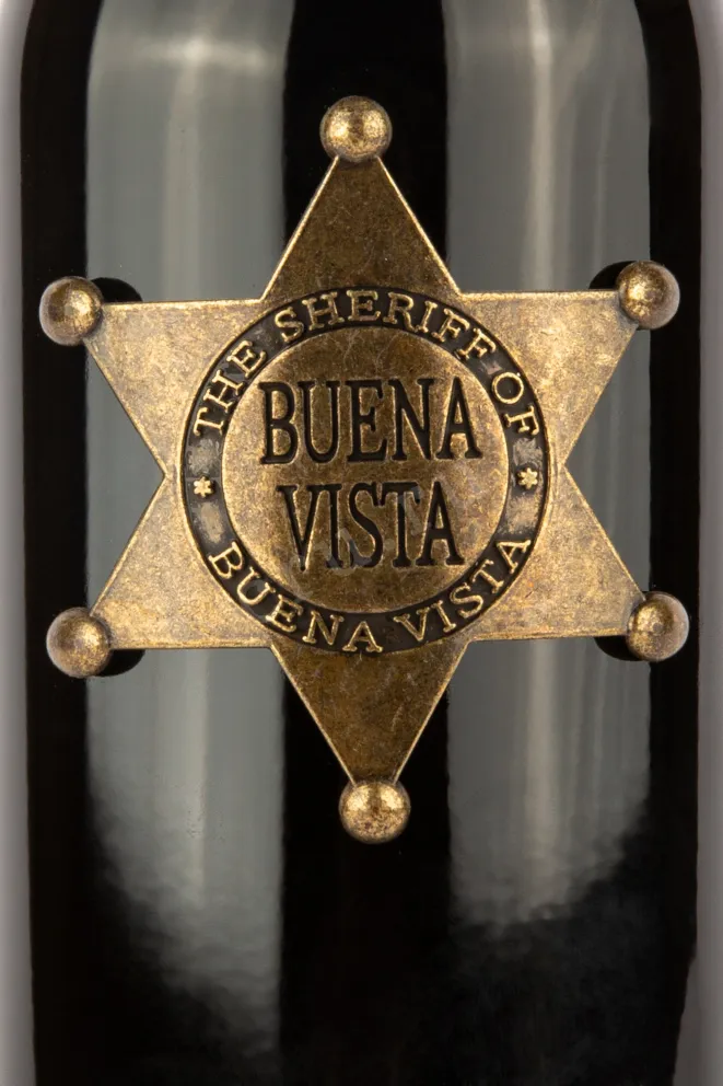 Этикетка вина Буэна Виста Шериф 0,75