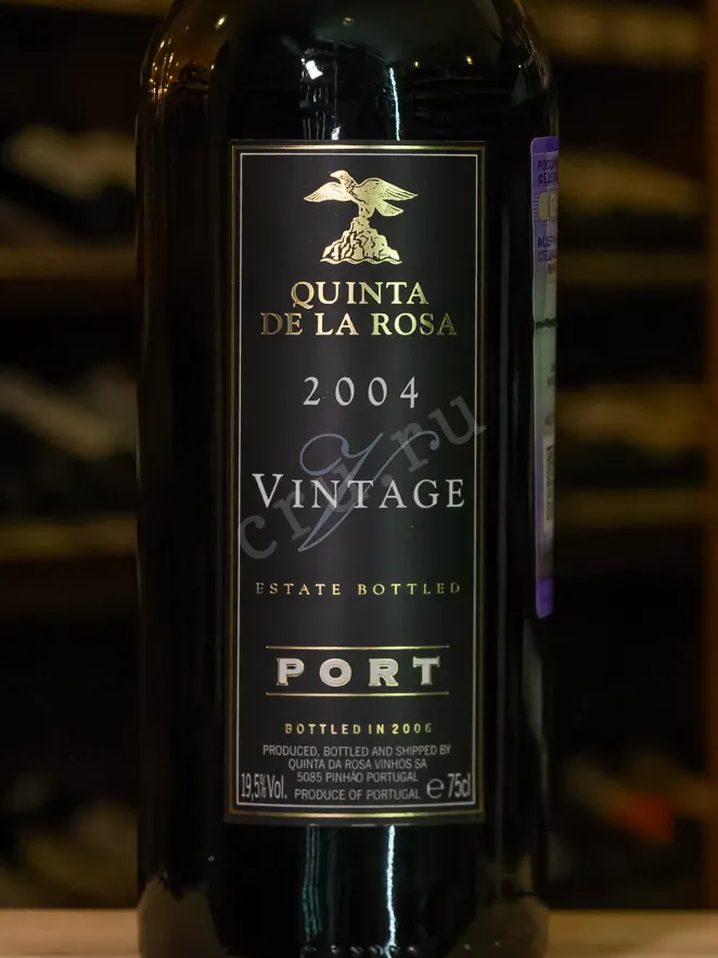 В магазине Крю Профи Quinta de la Rosa Vintage 2004 0.75 л