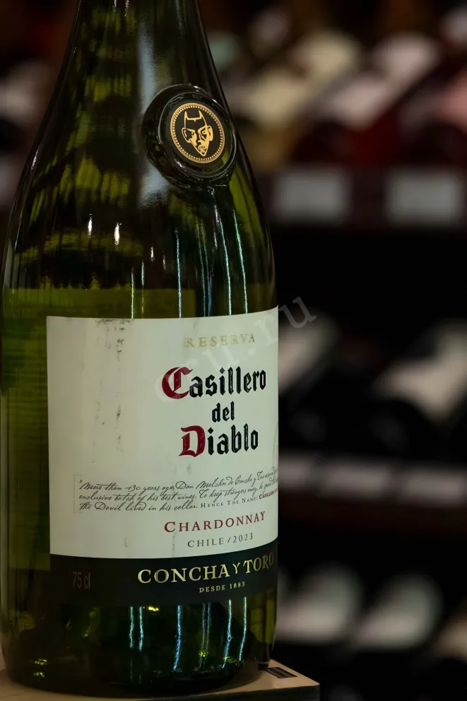 В магазине Крю Профи Casillero del Diablo Chardonnay 2023 0.75 л