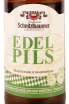 Этикетка Schnitzlbaumer Edel Pils 0.5 л