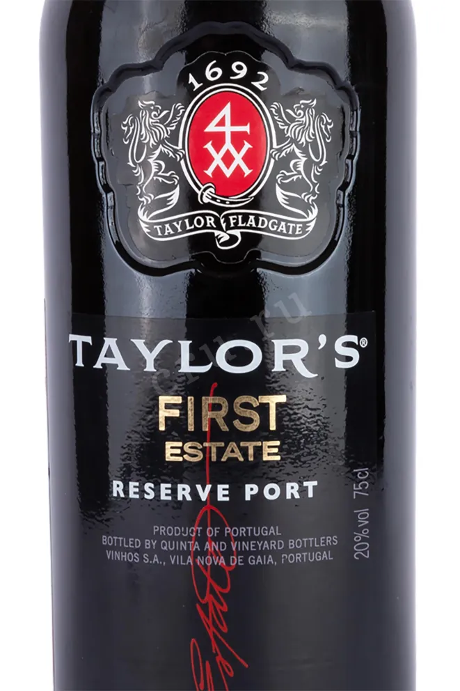 Портвейн Taylors First Estate Reserve Port 2020 0.75 л