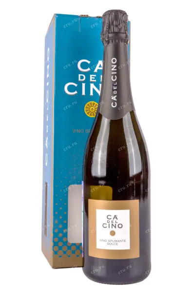 Игристое вино Ca del Cino Dolce in gift box 2022 0.75 л