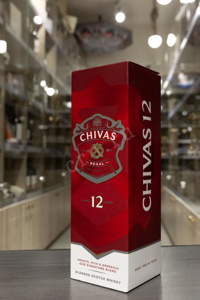 В магазине Крю Профи Chivas Regal 12 years 1 л