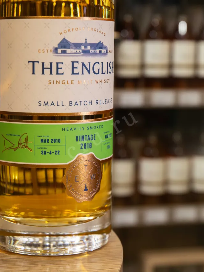 В магазине Крю Профи English Small Batch Release Heavily Smoked Vintage gift box 2010 0.7 л