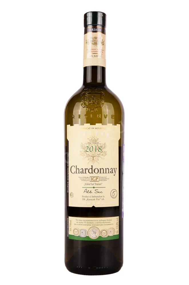 Вино Driada Chardonnay 0.75 л