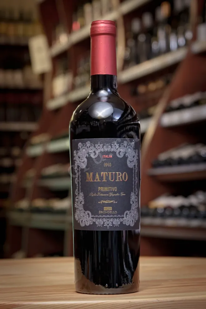 В магазине Крю Профи Castellani Brondello Maturo Primitivo 2025 0.75 л