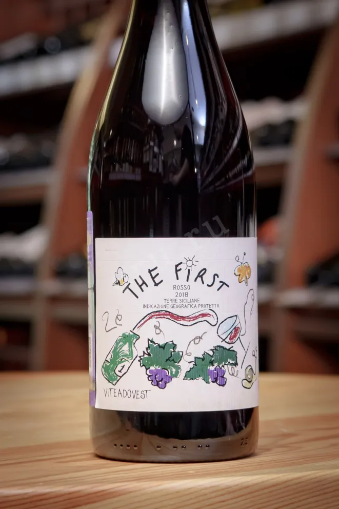 В магазине Крю Профи Viteadovest The First Terre Siciliane Rosso 2018 0.75 л