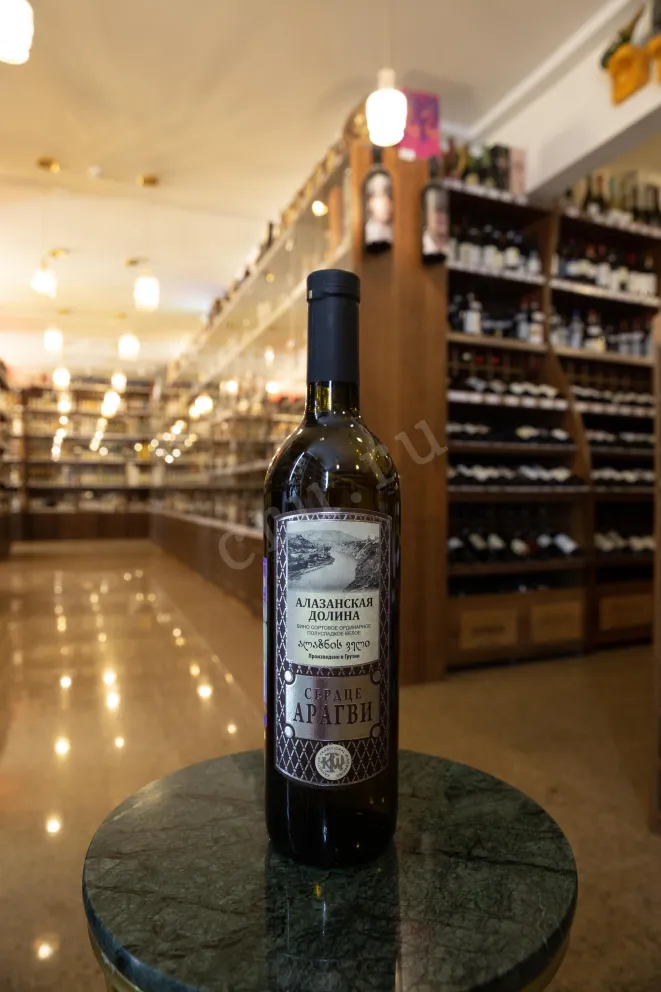 В магазине Крю Профи The Heart of Aragvi Alazani Valley White 2021 0.75 л