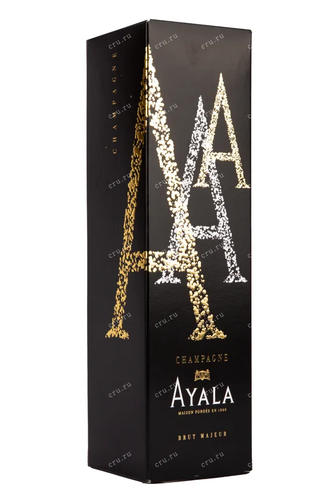 Подарочная коробка игристого вина Ayala Brut Majeur 0.75 л