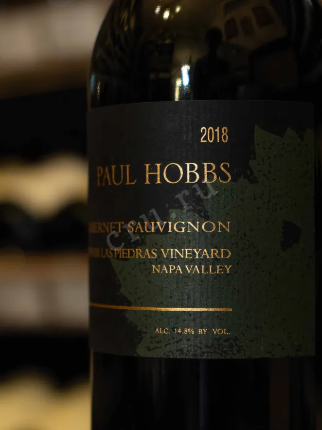 В магазине Крю Профи Paul Hobbs Beckstoffer Las Piedras Vineyard Cabernet Sauvignon 2018 0.75 л