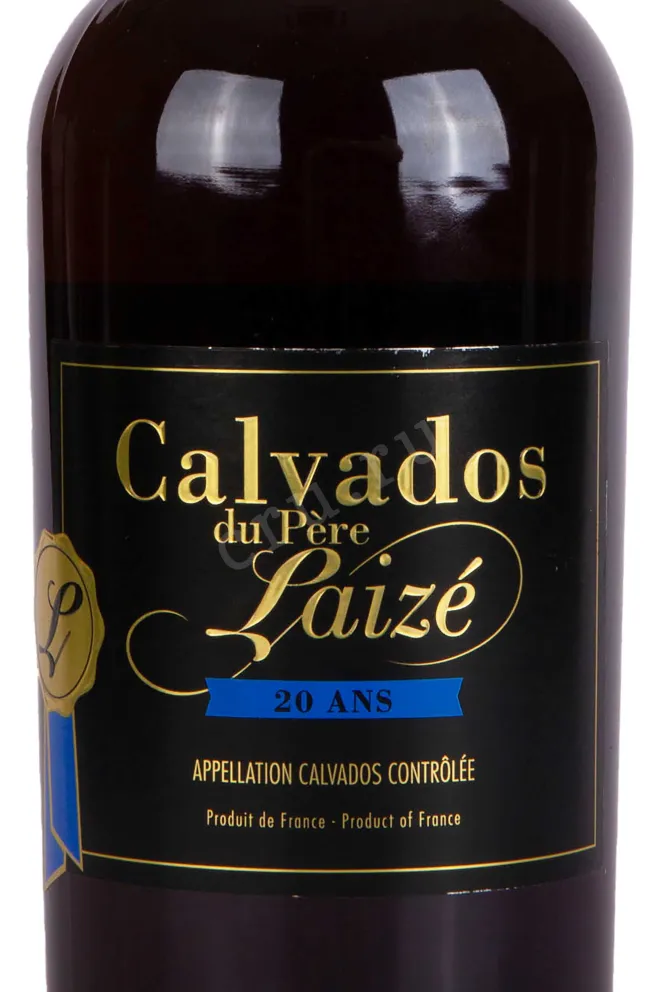 Этикетка Du Pere Laize 20 ans 0.7 л