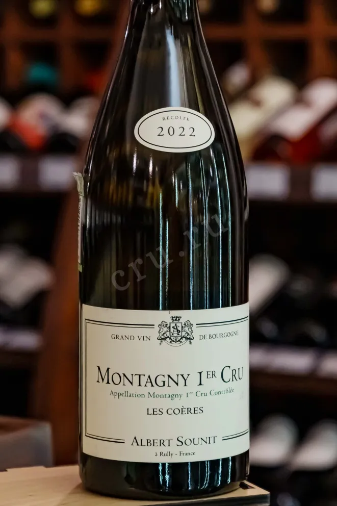 В магазине Крю Профи Albert Sounit Montagny Premier Cru Vieilles Vignes 2021 0.75 л