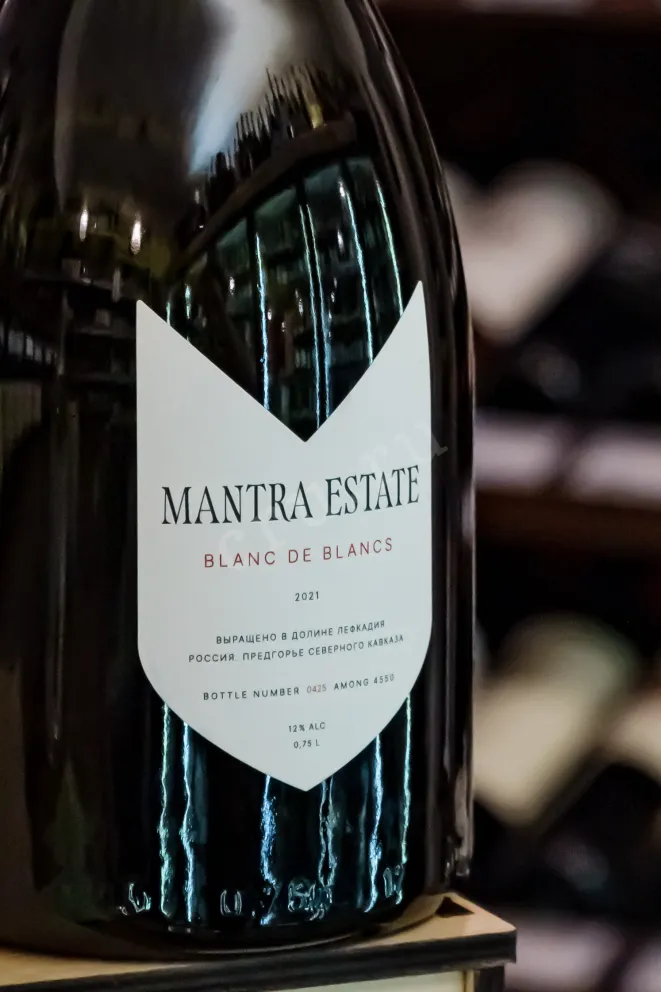 В магазине Крю Профи Mantra Estate Blanc De Blancs 2021 0.75 л