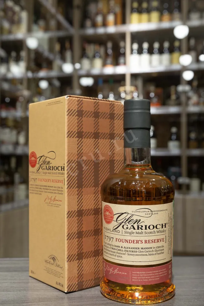 В магазине Крю Профи Glen Garioch 1797 Founders Reserve in gift box 0.7 л