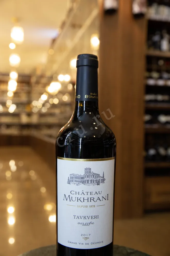 В магазине Крю Профи Chateau Mukhrani Tavkveri Red 2017 0.75 л