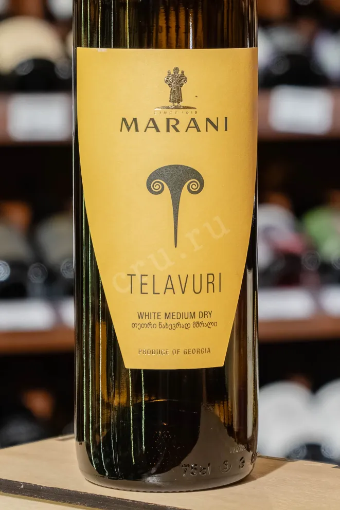 В магазине Крю Профи Marani Telavuri White Medium Dry 2022 0.75 л