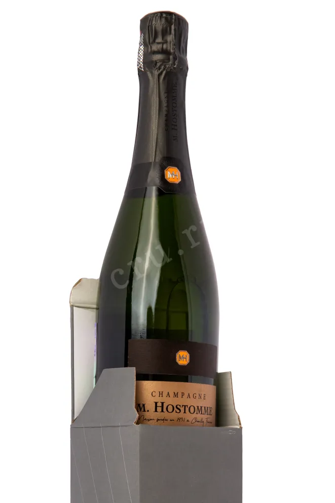 Подарочная коробка игристого вина M. Hostomme Cuvee Tradition 0.75 л