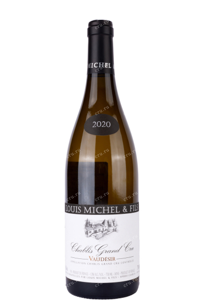 Вино Chablis Grand Cru Vaudesir Louis Michel & Fils 2020 0.75 л