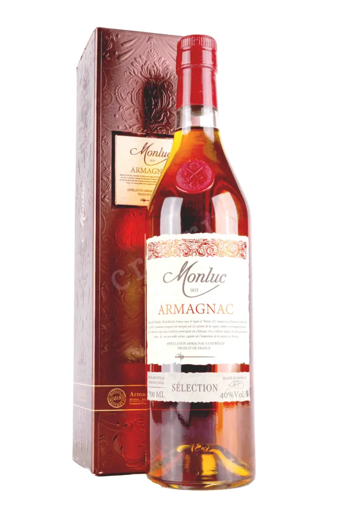 Арманьяк Monluc Selection gift box  0.7 л
