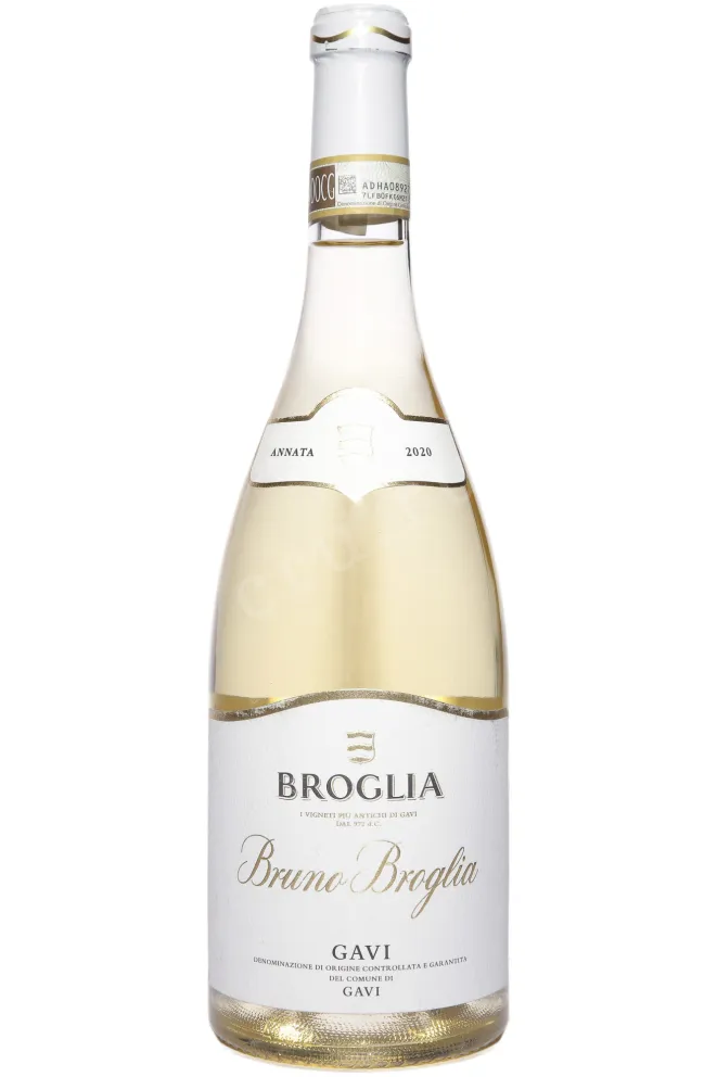 Вино Bruno Broglia Gavi del Comune di Gavi 2020 0.75 л