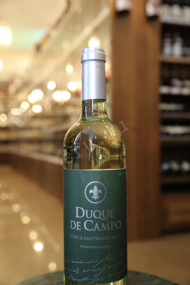 В магазине Крю Профи Duque De Campo Viura & Sauvignon Blanc DOP 2022 0.75 л
