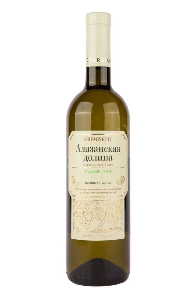 Вино Gremiseuli Alazani Valley white semisweet 2024 0.75 л
