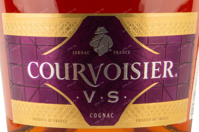 Этикетка Courvoisier VS 0.7 л