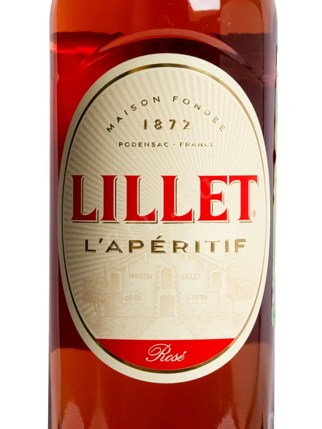 Этикетка Lillet Rose 0.75 л