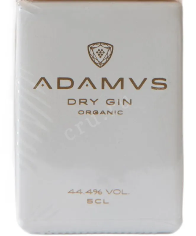 Этикетка Adamus Organic Dry Gin 0.05 л