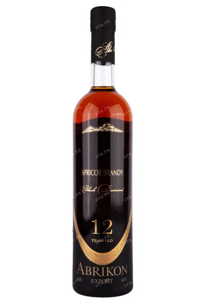 Бренди Abrikon Black Diamond Edition 12 years  0.5 л
