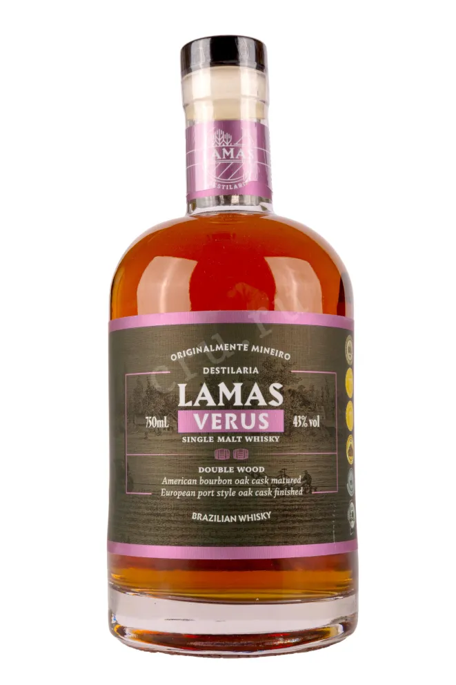 Бутылка Lamas Verus Double Wood in tube 0.75 л