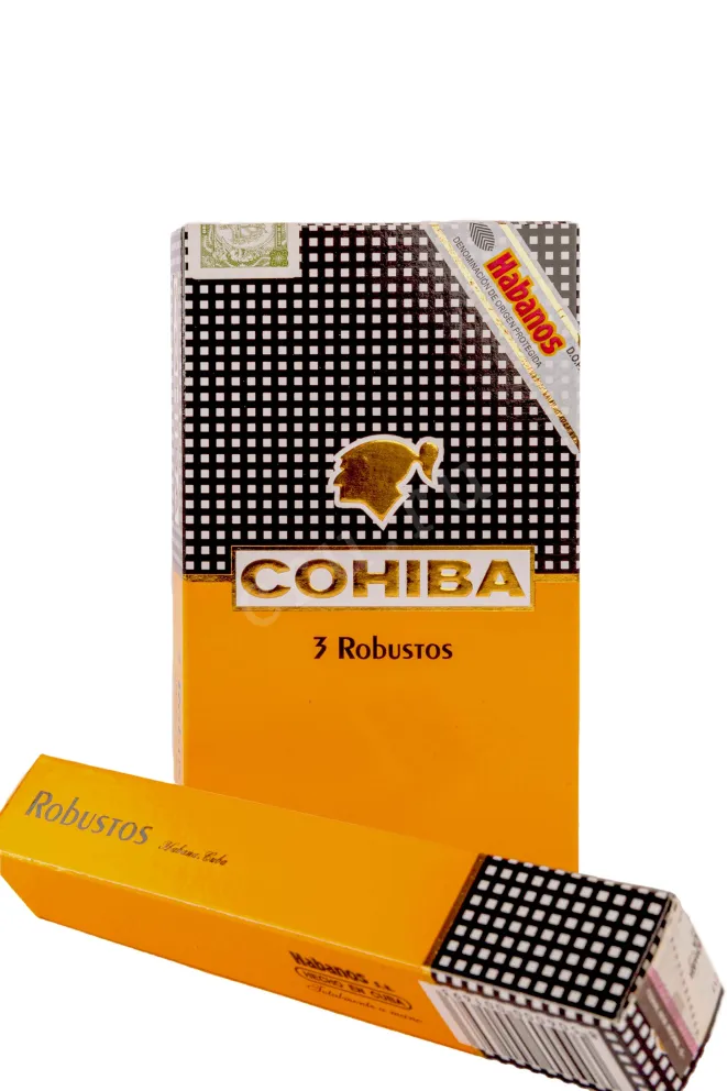 Коробка с сигарами Cohiba Robustos *15