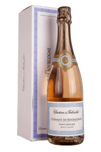 Игристое вино Chartron et Trebuchet Cremant de Bourgogne Pinot Noir in gift box 2022 0.75 л
