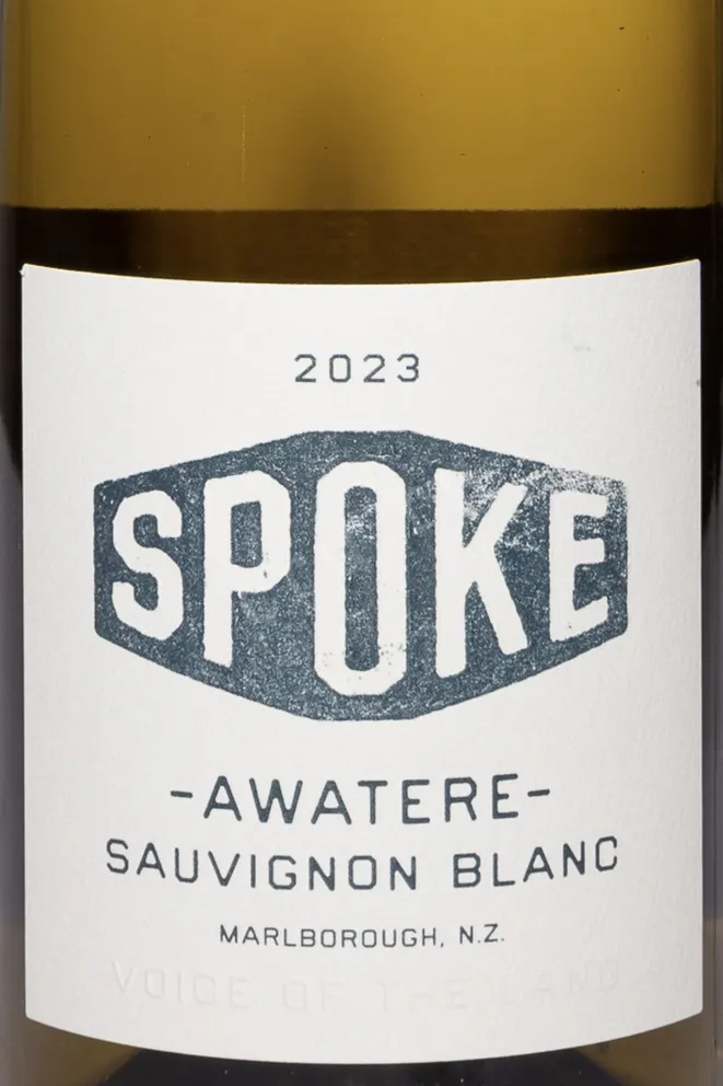 Этикетка Spoke Awatere Sauvignon Blanc 2023 0.75 л